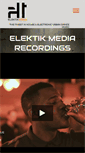 Mobile Screenshot of elektikmedia.com